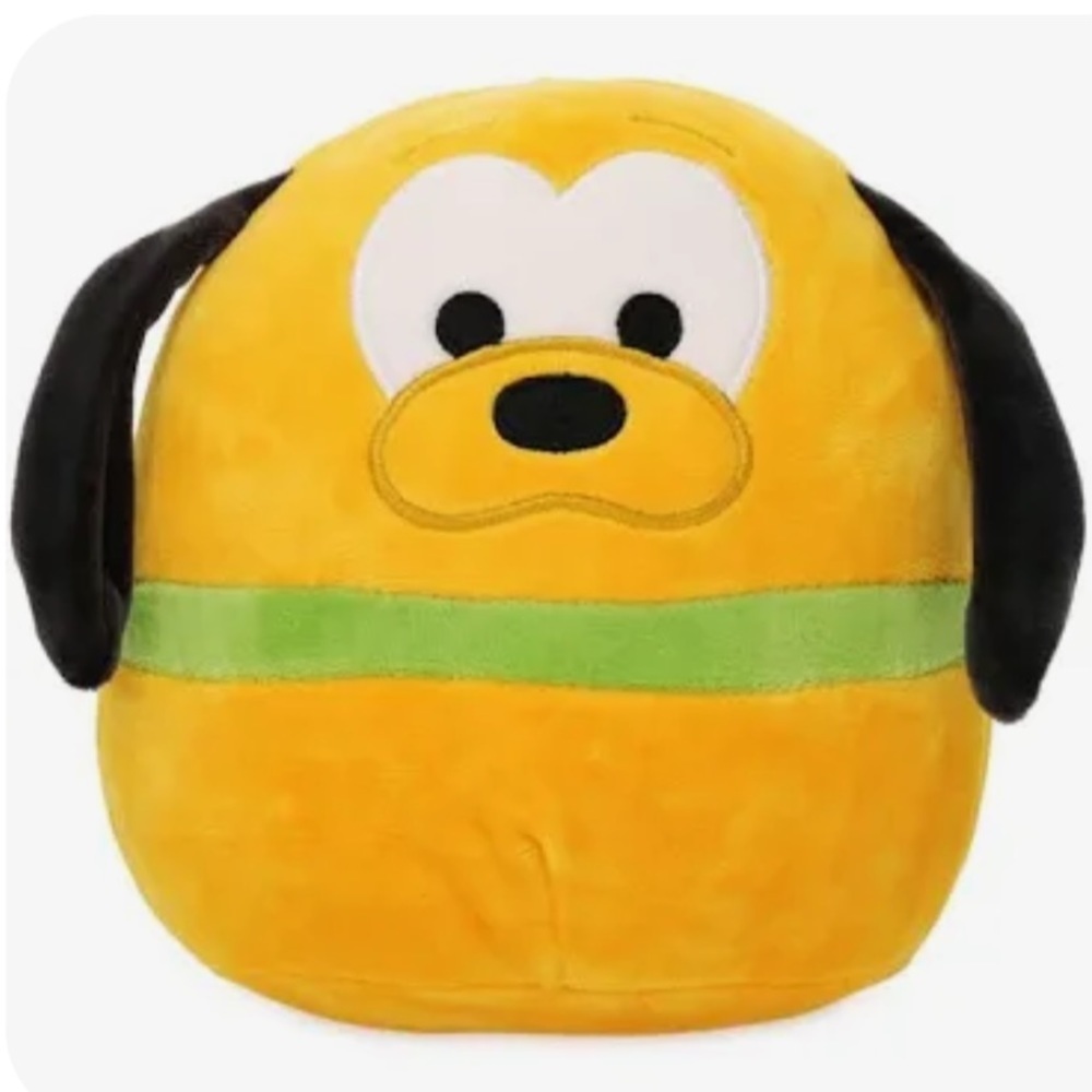 Squishmallows Official KellyToy Disney Pluto 7” Plush Stuffed Animal‎ Unisex Toy